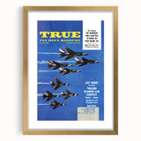 True Magazine - Vintage Aviation Magazine Cover Wall Art