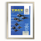 True Magazine - Vintage Aviation Magazine Cover Wall Art