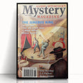 Vintage Magazine Cover Art - Alfred Hitchcock’s Mystery Magazine