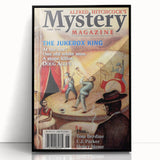Vintage Magazine Cover Art - Alfred Hitchcock’s Mystery Magazine
