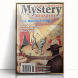 Vintage Magazine Cover Art - Alfred Hitchcock’s Mystery Magazine