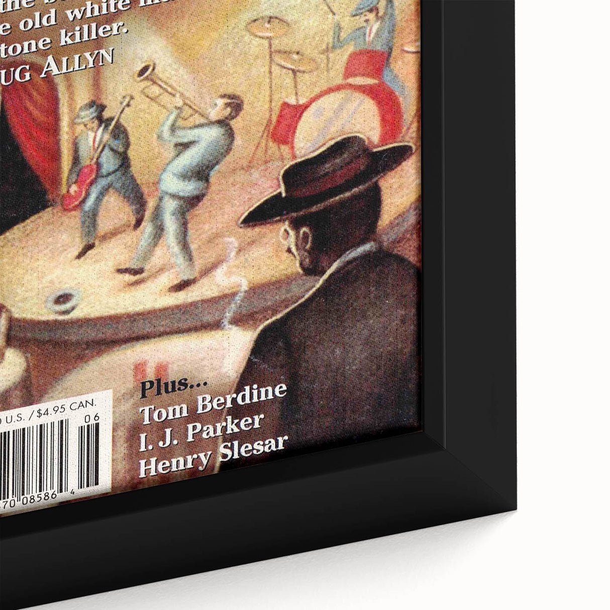 Vintage Magazine Cover Art - Alfred Hitchcock’s Mystery Magazine