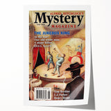 Vintage Magazine Cover Art - Alfred Hitchcock’s Mystery Magazine