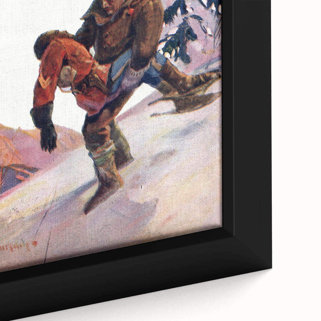 Vintage Magazine Cover Art – Western Story Outdoor Life Print
