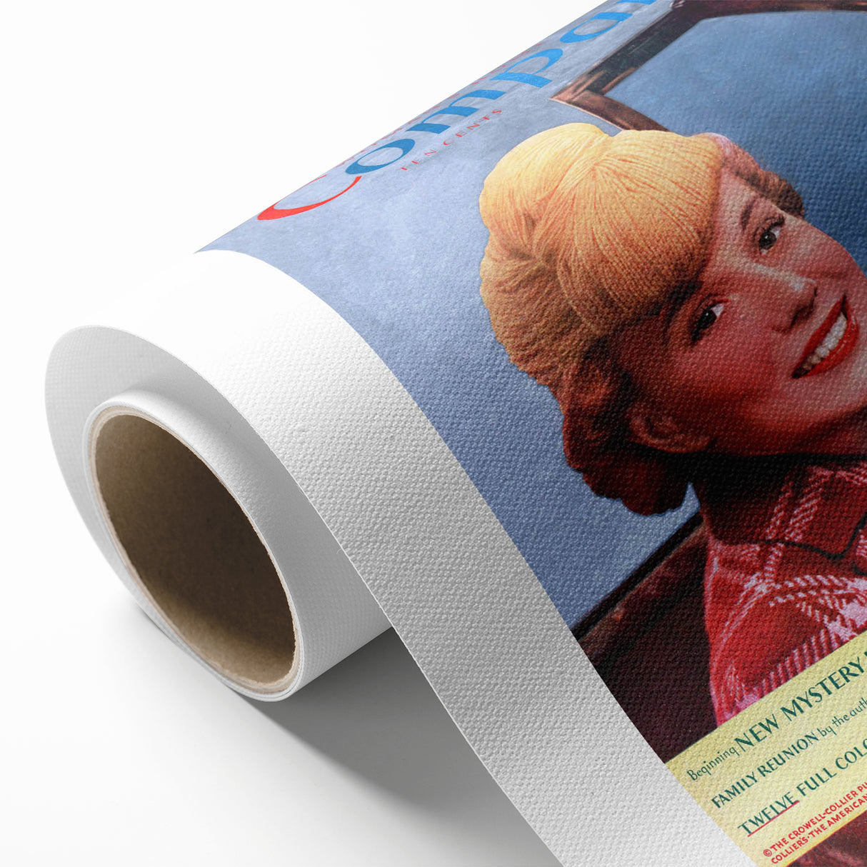 Vintage Magazine Cover Art – Woman’s Home Companion Retro Print