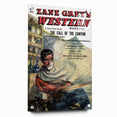 Vintage Magazine Cover Art – Zane Grey’s Western Canyon Print
