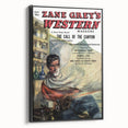 Vintage Magazine Cover Art – Zane Grey’s Western Canyon Print