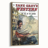 Vintage Magazine Cover Art – Zane Grey’s Western Canyon Print