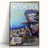 Vintage Magazine Cover Art - Alfred Hitchcock’s Mystery Magazine