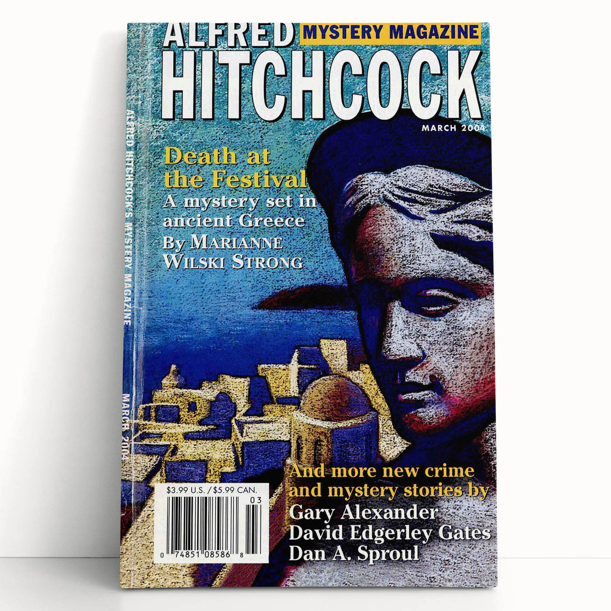 Vintage Magazine Cover Art - Alfred Hitchcock’s Mystery Magazine