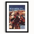 Vintage Magazine Cover Art – Oklahoma Wagon Chase Retro Print