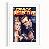 Vintage Crack Detective Magazine Cover Art – November Issue