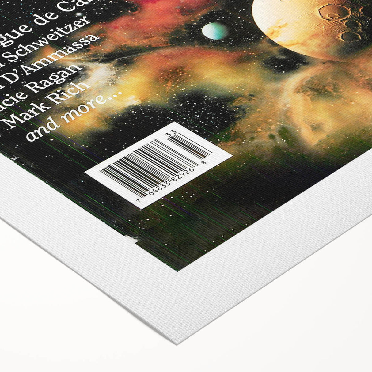 Vintage Magazine Cover Art – Retro Sci-Fi Space Wall Print