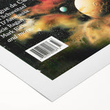 Vintage Magazine Cover Art – Retro Sci-Fi Space Wall Print