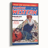 Vintage Magazine Cover Art - Classic Western Collectible Print