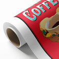 Vintage Motivational Poster - Fresh Coffee Retro Art Print