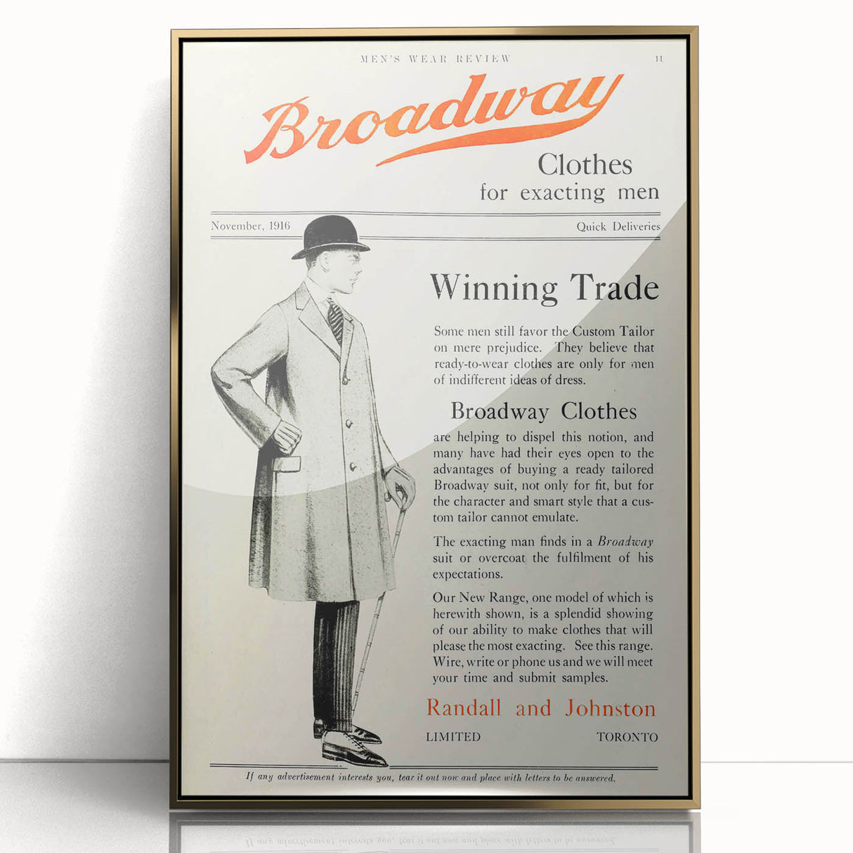 Vintage Motivational Poster – Inspirational Retro Art – Classic Quote Print