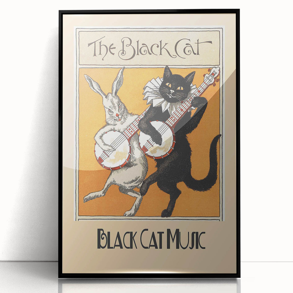Vintage Motivational Poster – Antique Quote Print – Classic Retro Art