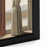 Classic Portrait Artwork - Elegant Woman by Window Wall Art