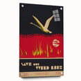 Vintage Wildlife Poster – Retro Save Our Wildlife Travel Art