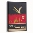 Vintage Wildlife Poster – Retro Save Our Wildlife Travel Art