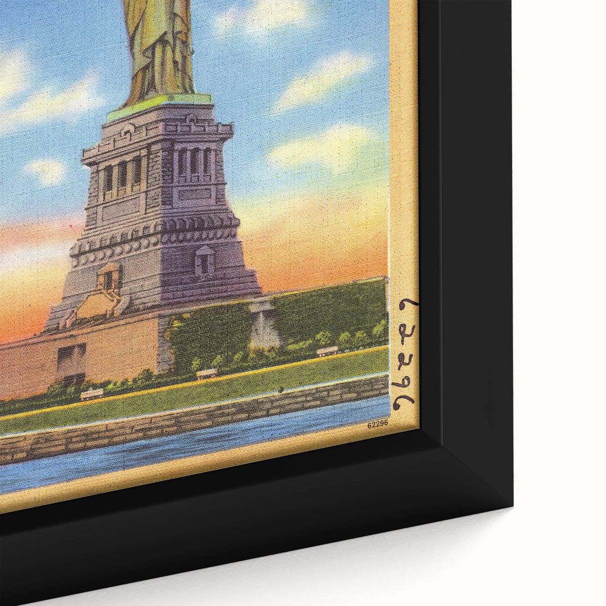 Vintage Travel Poster - Statue of Liberty, NYC