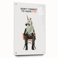 Quirky Unicorn Wall Art – Retro Fun Typography Poster