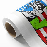 Vintage U.S. Intervention Protest Poster – Retro Statue of Liberty Art