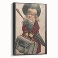 Vintage Travel Posters - Classic Antique Travel Art Little Traveler