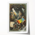 Vintage Travel Poster – Retro Fantasy Adventure Art Print
