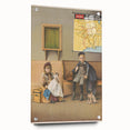 Vintage Railroad Poster – St. Louis & San Francisco R.R. Art