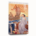 Ariane Vintage Travel Poster - Retro Nautical Opera Art
