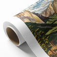 Vintage Travel Poster - Yosemite National Park | Retro Landscape Art