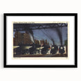 Vintage Chicago Railroad Poster - Retro Train Travel Art