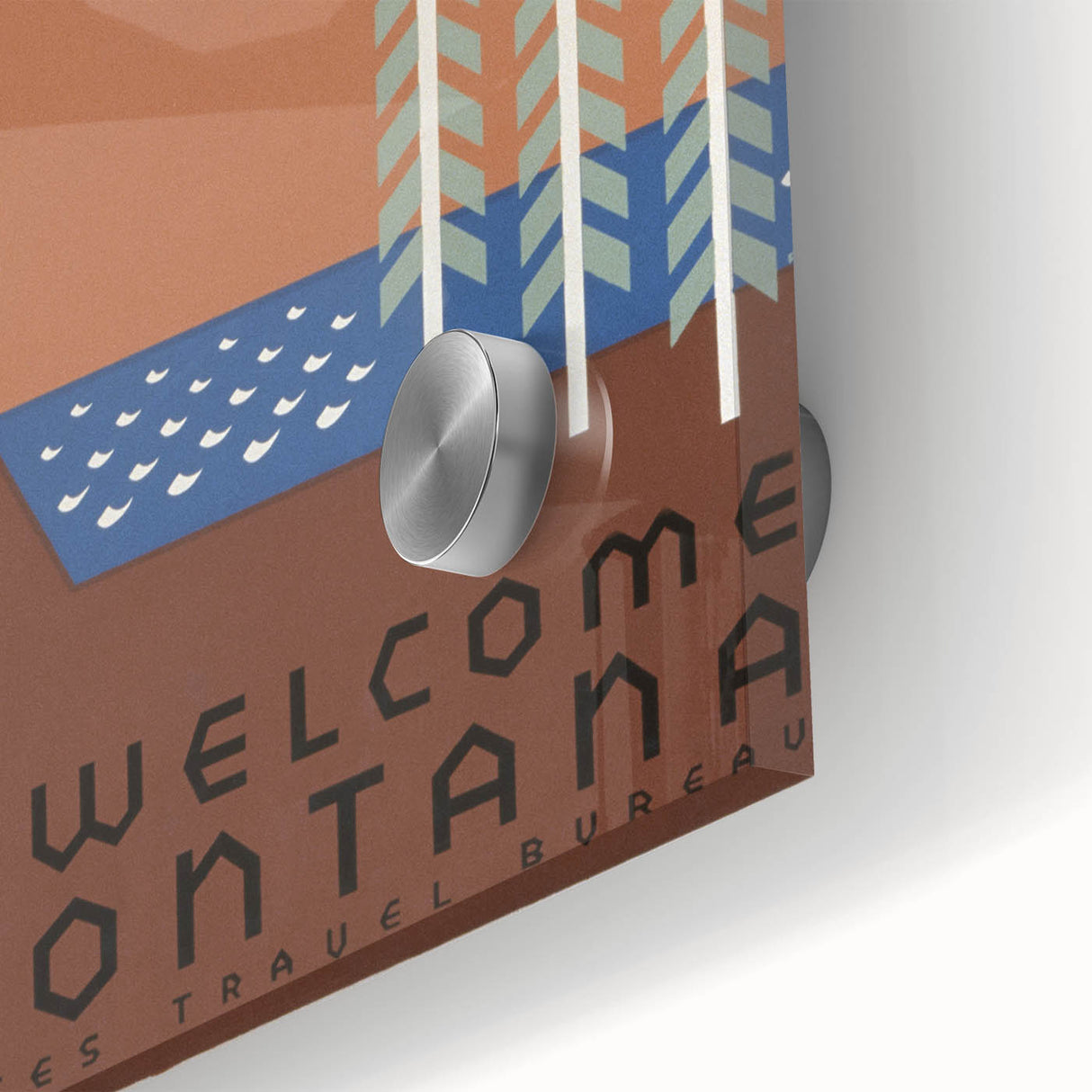 Vintage Travel Poster - Montana Wilderness Wall Art