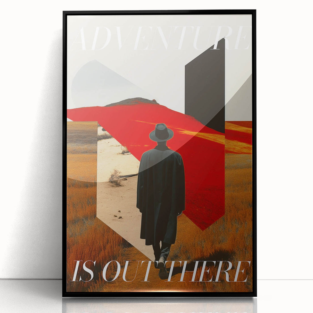Vintage Travel Poster - Adventure Journey Wall Art