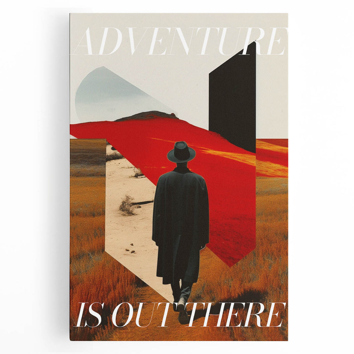 Vintage Travel Poster - Adventure Journey Wall Art