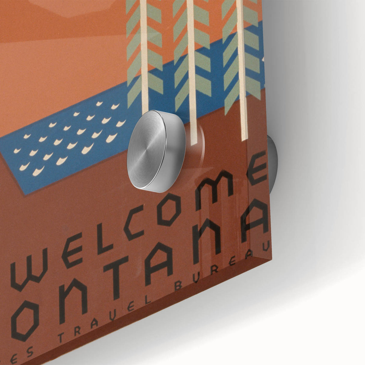 Vintage Travel Poster - Montana Wilderness Wall Art