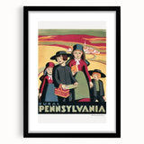 Vintage Travel Poster - Rural Pennsylvania Wall Art