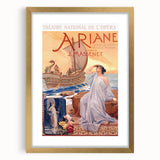 Vintage Travel Poster - Ariane Opera Paris Wall Art
