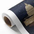 Vintage Travel Poster - Washington American Airlines Wall Art