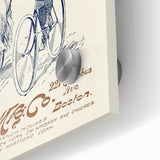 Vintage Travel Poster - Columbias Bicycle Wall Art
