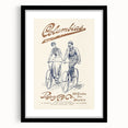 Vintage Travel Poster - Columbias Bicycle Wall Art