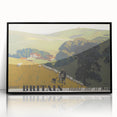 Vintage "Your Britain" Poster - Retro South Downs Landscape Art