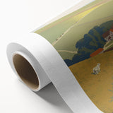 Vintage "Your Britain" Poster - Retro South Downs Landscape Art