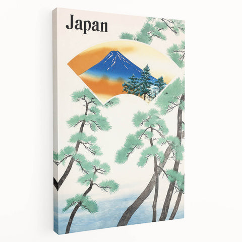 Vintage Travel Poster - Japan Landscape | Classic Japanese Art