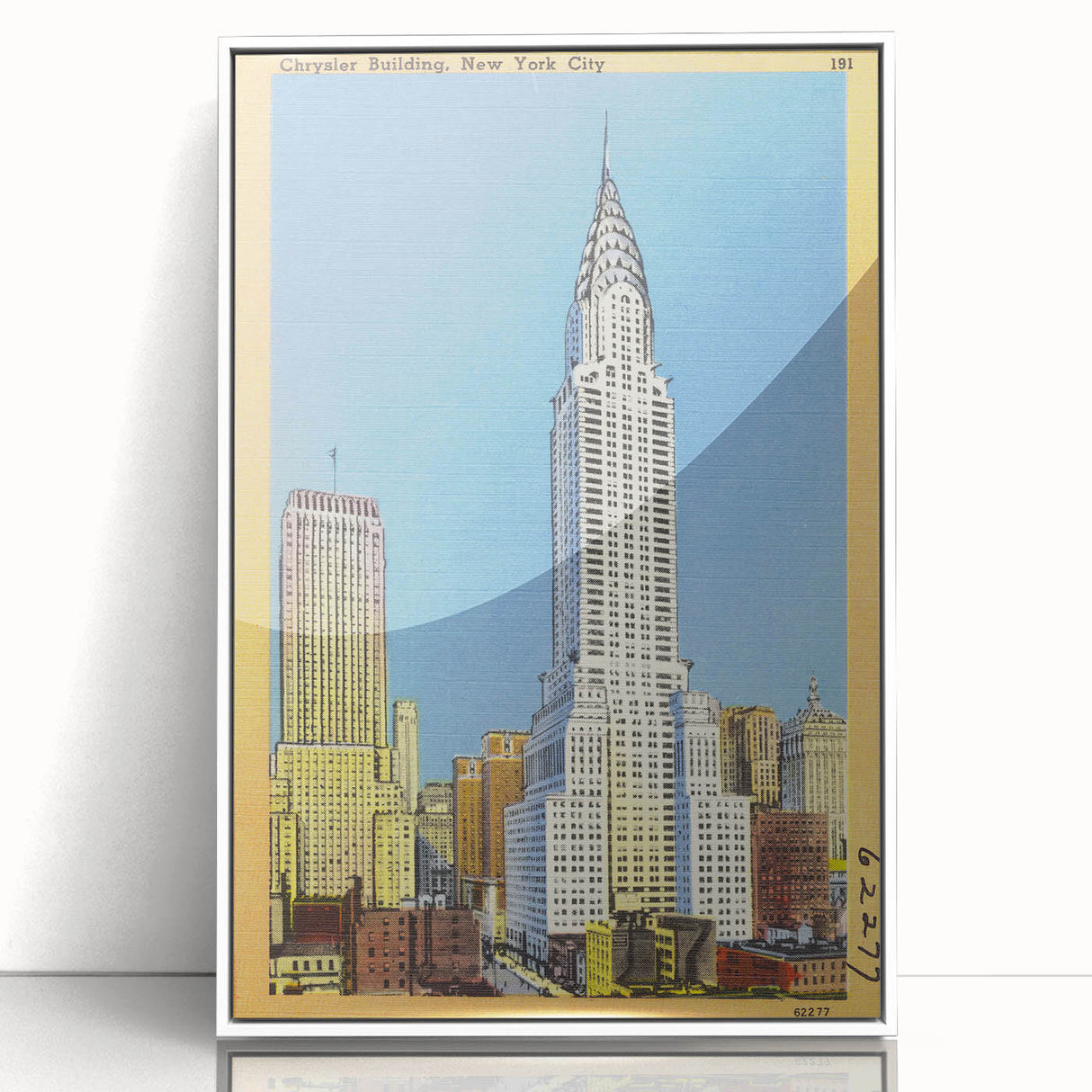 Vintage Travel Poster - Chrysler Building, NYC